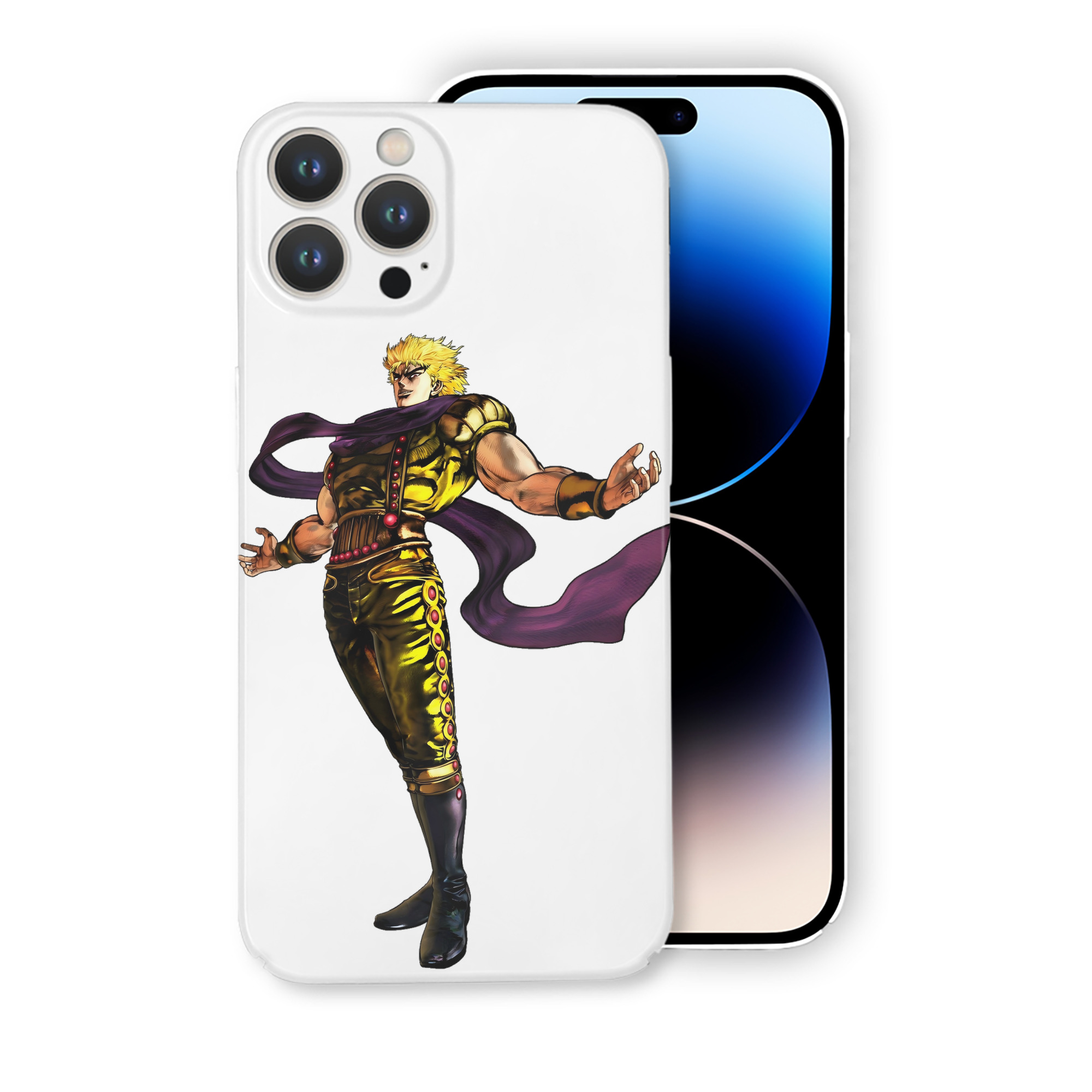 （画像用） ジョジョの奇妙な冒険 ディオ?ブランドー JoJo's Bizarre Adventure Dio Brando 【iPhone 14シリーズ対応】ハードケース